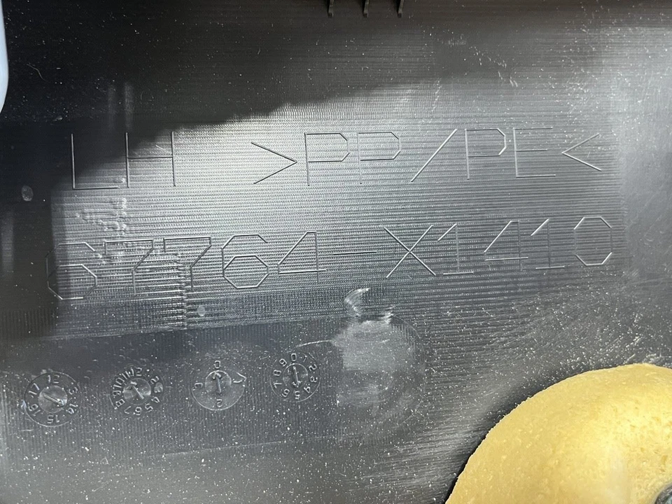 2013 2014 2015 2016 2017 2018 LEXUS ES300H ES350 panel de moldura de puerta delantera del conductor Foto 4 de 4