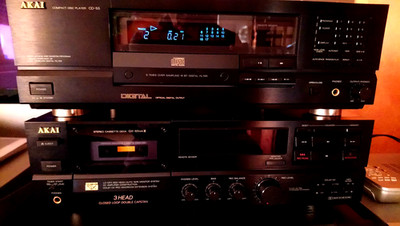AKAI CD-55 CD Player 3. Gerät selten benutzt