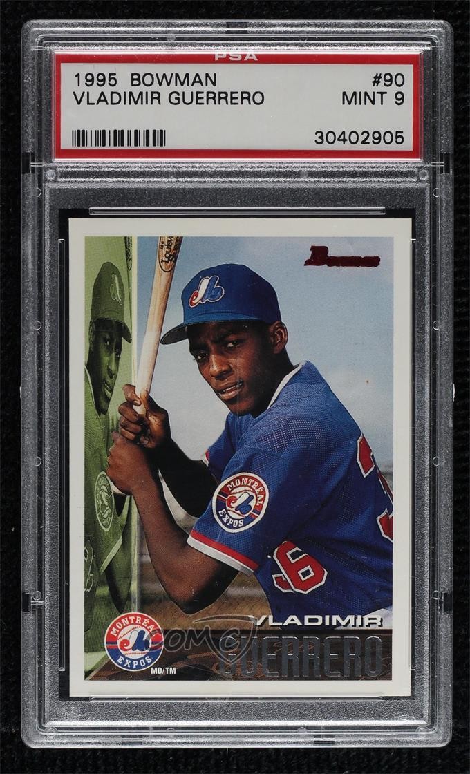 1995 Bowman #90 Guerrero front