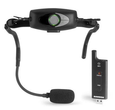 	Samson Airline XD Fitness Headset Digital Wireless System with USB Receiver -	