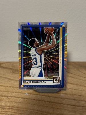 2025/26 Panini Donruss David Thompson - Denver Nuggets - Silver Lazer /199 #142