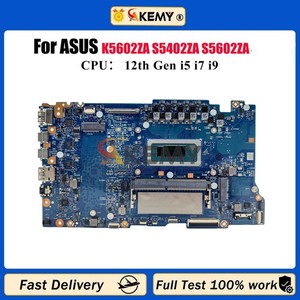 S5602ZA Laptop Motherboard For   K5602ZA S5602Z S5402ZA Mainboard W/ CPU *tm