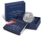 U.S. Mint Armed Forces 1 Oz. Silver Medal Marine Corps ~ OGP / COA