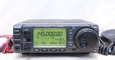 ICOM IC-706MKII HF/VHF ALL MODE TRANSCEIVER Amateur Ham Radio Good