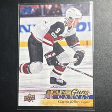 Upper Deck 2017-18 Series 1 Young Guns UD Canvas C110 Clayton Keller RC Coyotes