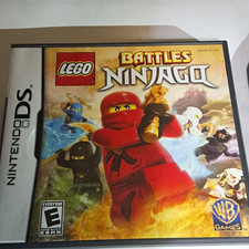 LEGO Battles: Ninjago Nintendo DS WB Games Strategy Multiplayer E 2011 NTSC