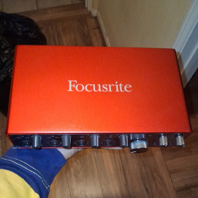 Focusrite Scarlett 18i8 USB Audio Interface Desktop 48V Phantom MIDI/USB
