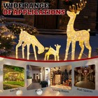 Yescom 3-Piece Reindeer Family Set Decorations with 280 LEDs for Home Decor — photo 5