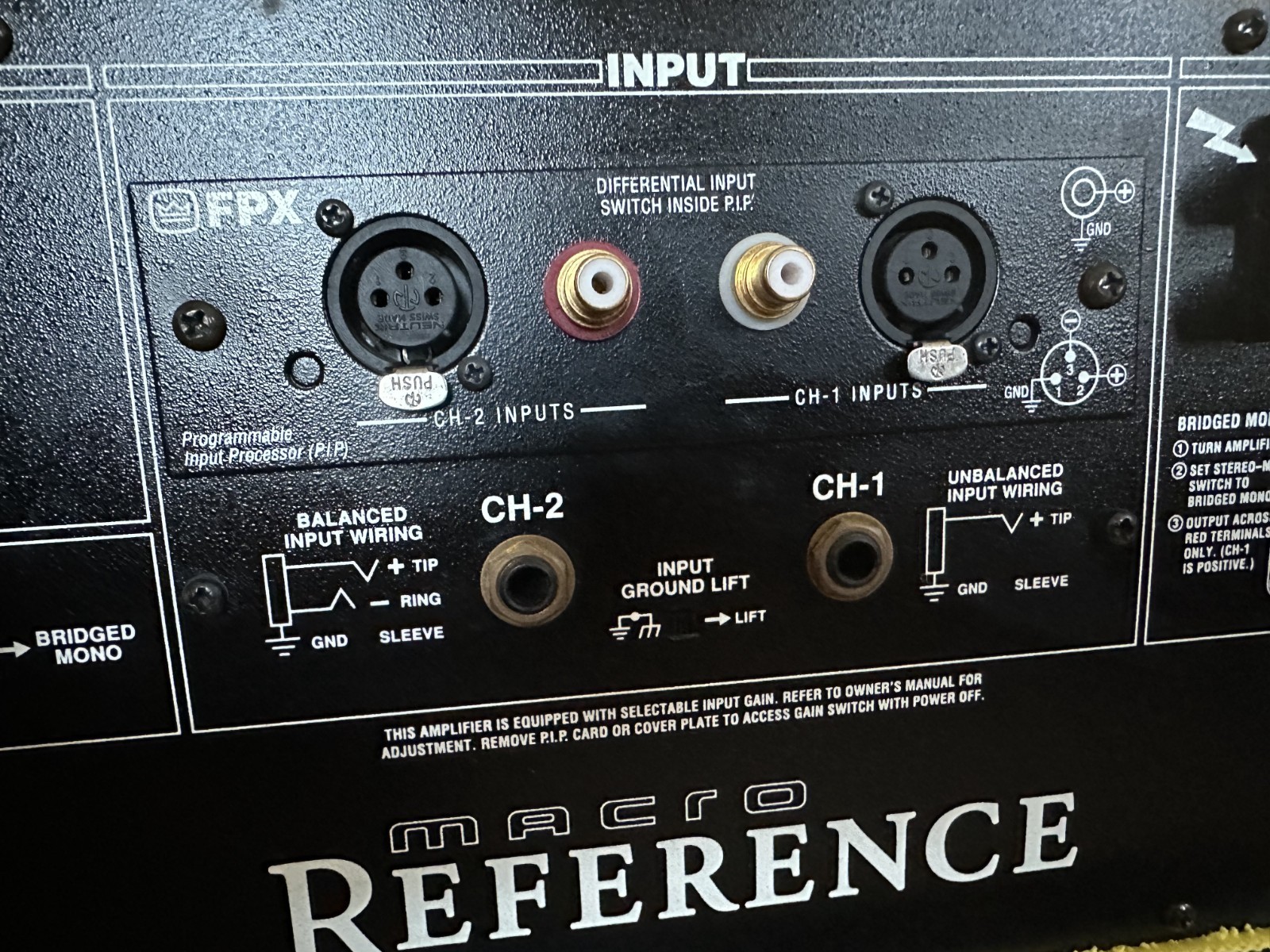 Crown Macro Reference Amplifier Esoteric Version 3000W