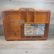 Plano 1122 Magnum Tackle Box Double Sided Hard Plastic Storage Organization