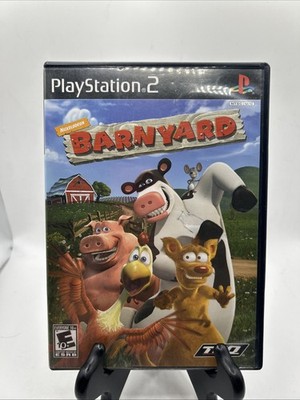 Barnyard for PS2 PlayStation 2 No Manual Damaged Art Tested - Nice Disc