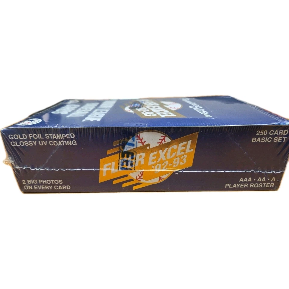 1992-93 Fleer Excel Premiere Minor League Baseball Factory Sealed Box Jeter  - Image 3 of 4