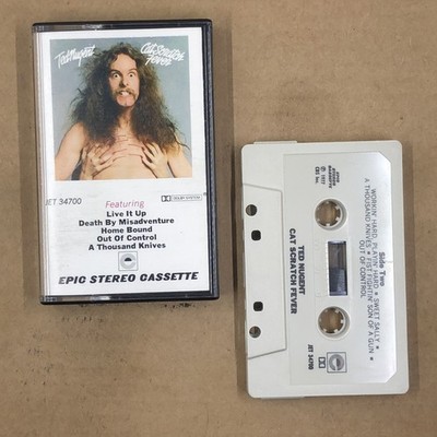 TED NUGENT Cassette Tape 70s Hard Rock CAT SCRATCH FEVER HOME BOUND