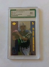 2000 Collector's Edge T3 Preview Peyton Manning AGS 9.5 MINT Indianapolis Colts