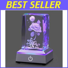 "Crystal Multicolor Nightlight - Unique Valentines Present"