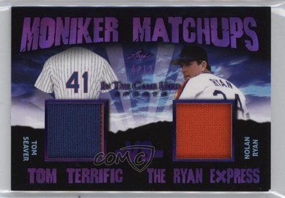 2020 Leaf ITG Used Sports Purple Spectrum /12 Nolan Ryan Tom Seaver HOF 0e3u