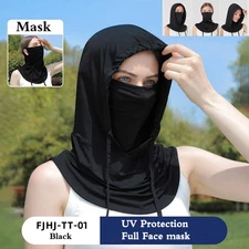 UV Protection Balaclava Full Face Mask UPF50+ Breathable Full Head Face Cover