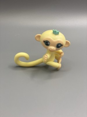 Fingerlings Mini, Eine gelbe Affe Figur von WowWee.
