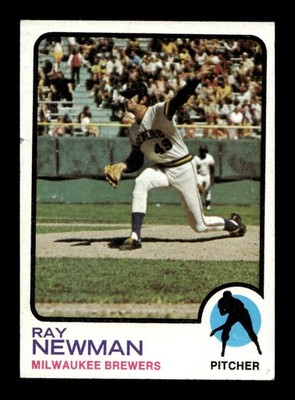 1973 Topps #568 Ray Newman Brewers EX+ *6k