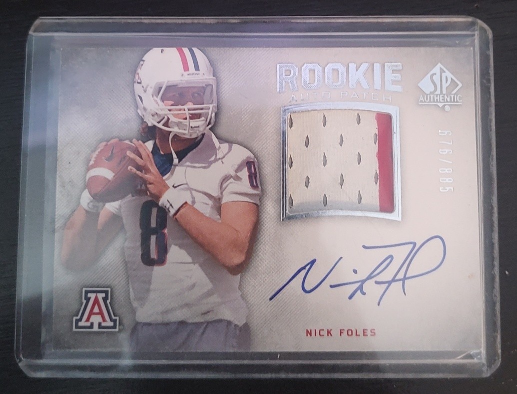 Nick Foles SP Authentic #251 Autograph