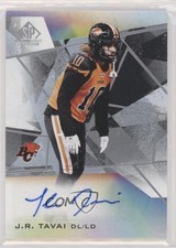 2021 SP Game Used Edition CFL Auto JR Tavai #A-JT Auto 1b6p