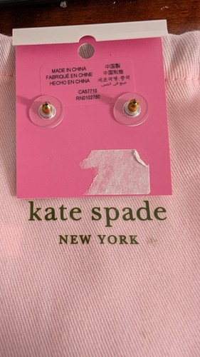 Kate Spade Pave Crystal Pineapple Studs Earrings New - Picture 3 of 3