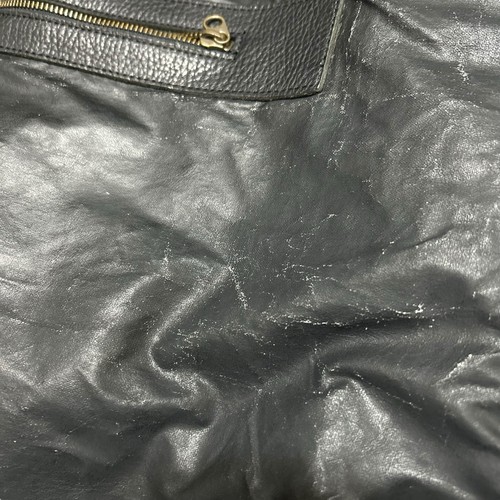 560 Yohji Yamamoto Y's for men large leather bag shoulder 2way black vintage - Picture 21 of 24