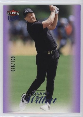 2023 Fleer Ultra Purple 76/199 Danny Willett #33 sq1