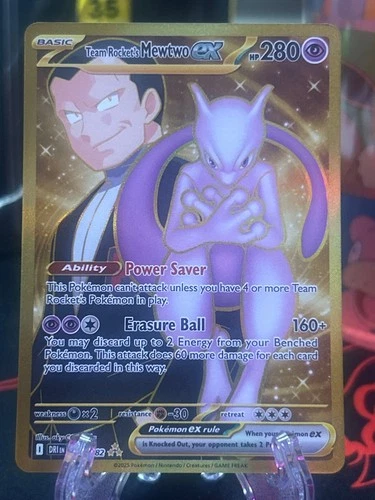 Team Rocket's Mewtwo ex 240/182 Sv10: Destined Rivals Holo