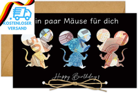 Lustige Geburtstagskarte Geldgeschenk Verpackung, Geldgeschenke Geburtstag Mit U