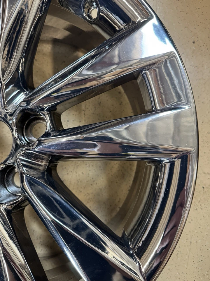 LEXUS LS460 LS600HL 18x7.5 2013-15 OEM WHEEL PVD Chrome 74283 4261A50121 W11032 - Image 3 of 4