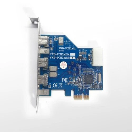 FWB-PCIE1X21 Motherboard PCI Firewire Card 3 Port - Image 2 of 4