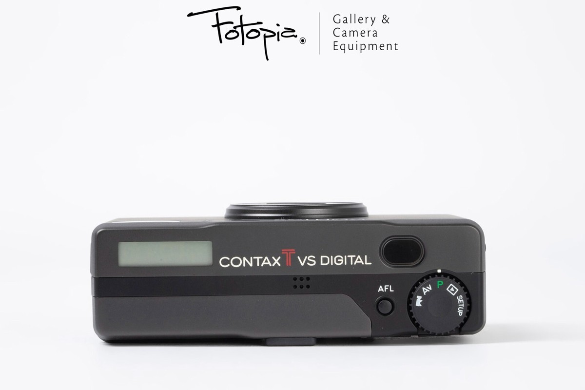 New Old Stock Contax TVS Digital - Titanium Black with extra 3rd 