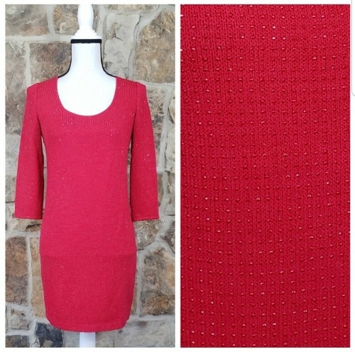 Santana Knit Evening Studded Dress 