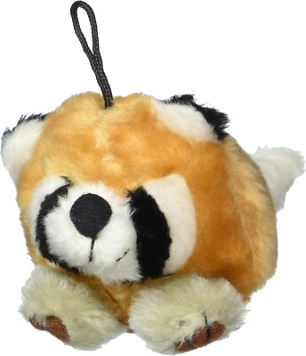 Booda Squatter Dog Toy Raccoon Ball Small Medium Breed Aspen