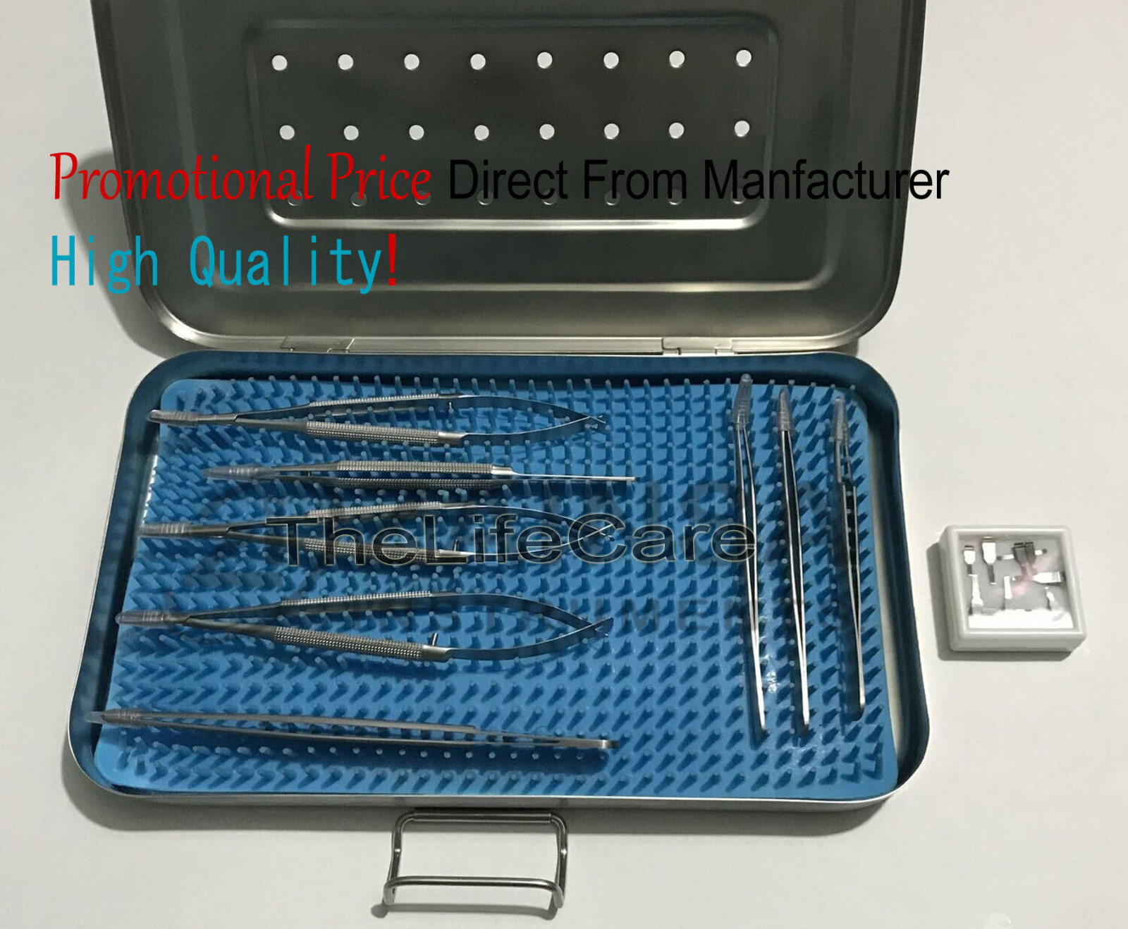 Hand Surgery Basic Kit of Micro Surgical Instruments with Case Micro ...