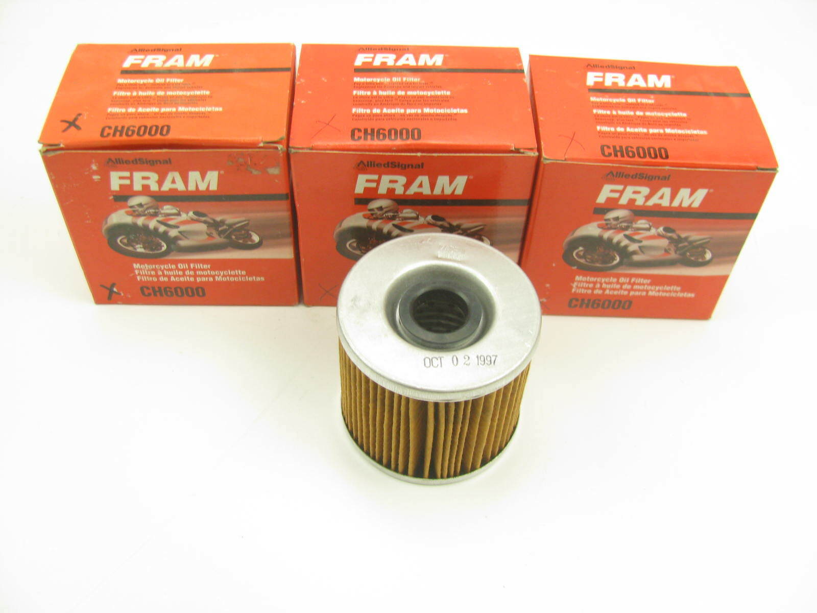 (3) Fram CH6000 Oil Filter Replaces 24931 ML16801 P7000 LF581 89931 E5201