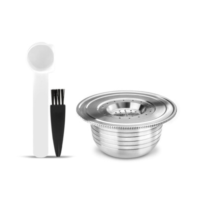 Für BIALETTI Wiederverwendbare Kaffeekapseln Edelstahl Filterkapselschalen Pods