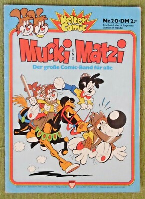 Kelter Comic No. 20, Mucki and Matzi, Kelter Verlag, 1974, Z 1-