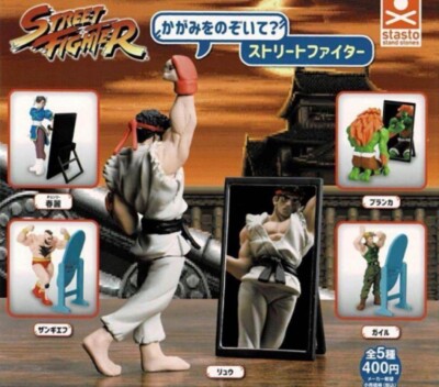 Street fighter figure mini doll Lot 5 set Blanka Guile Chun Li Ryu capcom m613 2