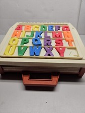 Original 1972 Fisher Price School Days Portable Play Desk 176 Vintage