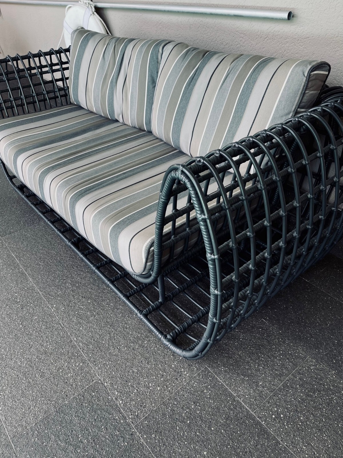 Kannoa Nest Wicker Sofa in 2021 | Wicker sofa, Nest chair, Wicker