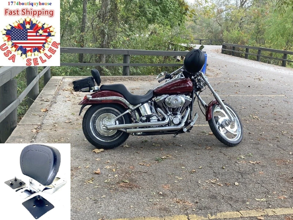 NUEVO Respaldo Softail Deuce barra de maricón para Harley Davidson H-D 2000 - 2007 51114 Foto 2 de 4