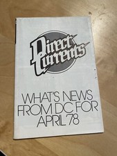 Direct Currents #2. April  1978- DC Comics  Superboy  Zine. 5.5 Grade