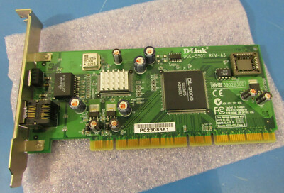 D-LINK DGE-550T Rev-A3 PCI-X Server Ethernet Card/Network Card 8DGE550T.0A3 