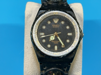 Rare 1989 CASIO MRW-80 (341) Diver 50M Japan M 34mm watch New