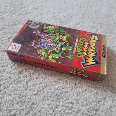 TEENAGE MUTANT NINJA TURTLES WARRIORS TMNT Nintendo Super Famicom