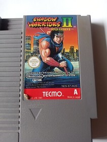  NES Shadow Warriors II 2: Ninja Gaiden Game Only