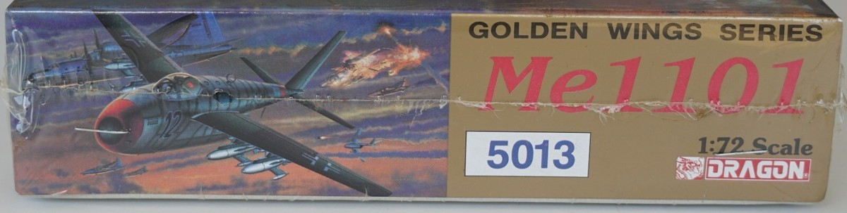 Maquette Plastique Dragon 5013 1/72 Messerschmitt Me 1101 - Série Golden Wings, Neuf, âge 14 Ans Et Plus
