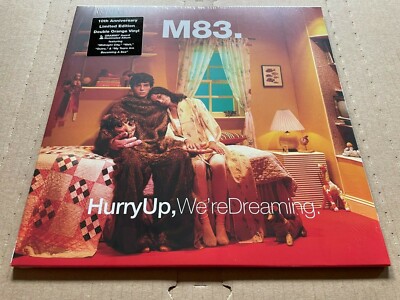 NEW SEALED M83 - Hurry Up, We're Dreaming ORANGE Vinyl 2xLP